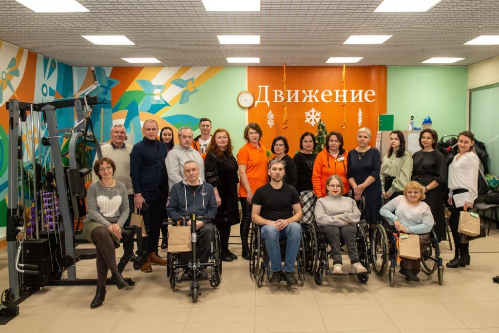 Команда и подопечные зала «Движение» в Орле